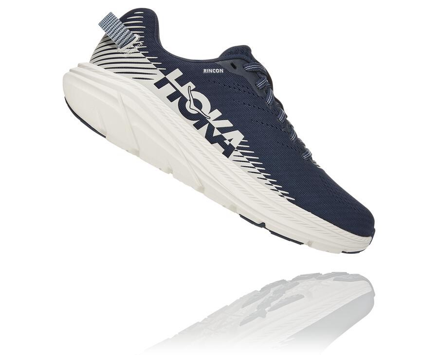 Hoka One One Koşu Ayakkabısı Erkek Lacivert/Beyaz - Rincon 2 - PC5019234